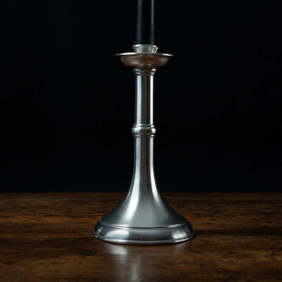 Italian Pewter Candlestick