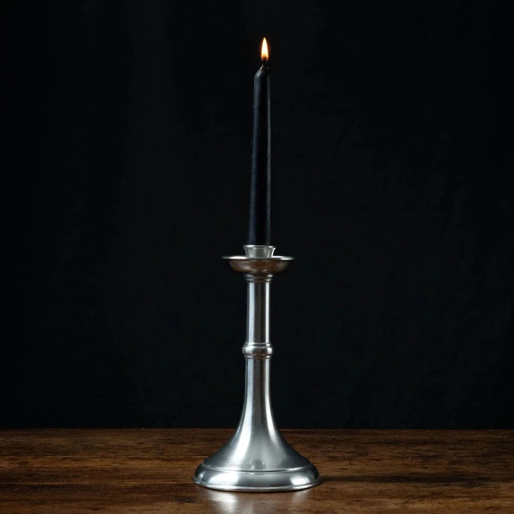 Italian Pewter Candlestick