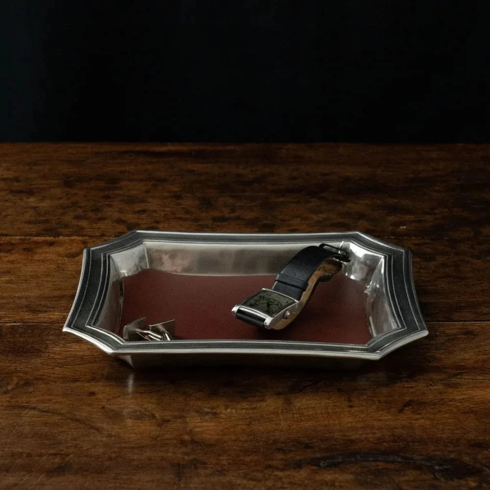 Italian Pewter Coin Tray