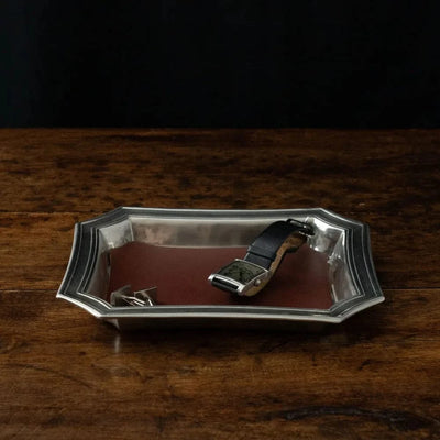 Italian Pewter Coin Tray