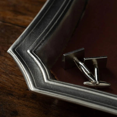 Italian Pewter Coin Tray