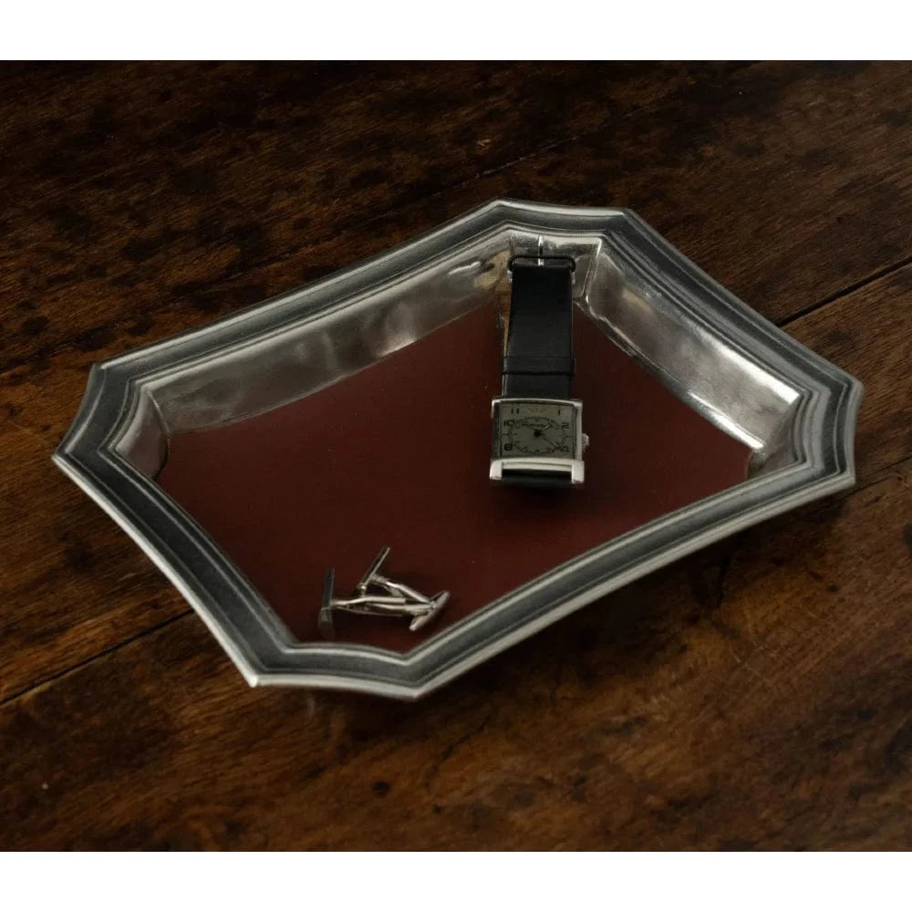 Italian Pewter Coin Tray