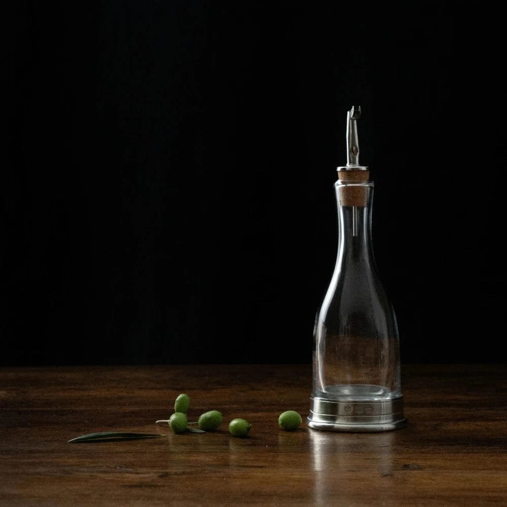 Italian Pewter Cruet with Pourer