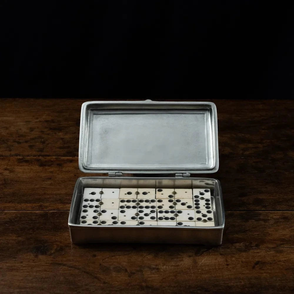 Italian Pewter | Large Rectangle Box