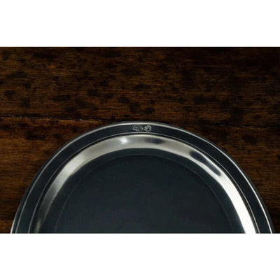 Italian Pewter Oval Tray 'Orvieto' | Large