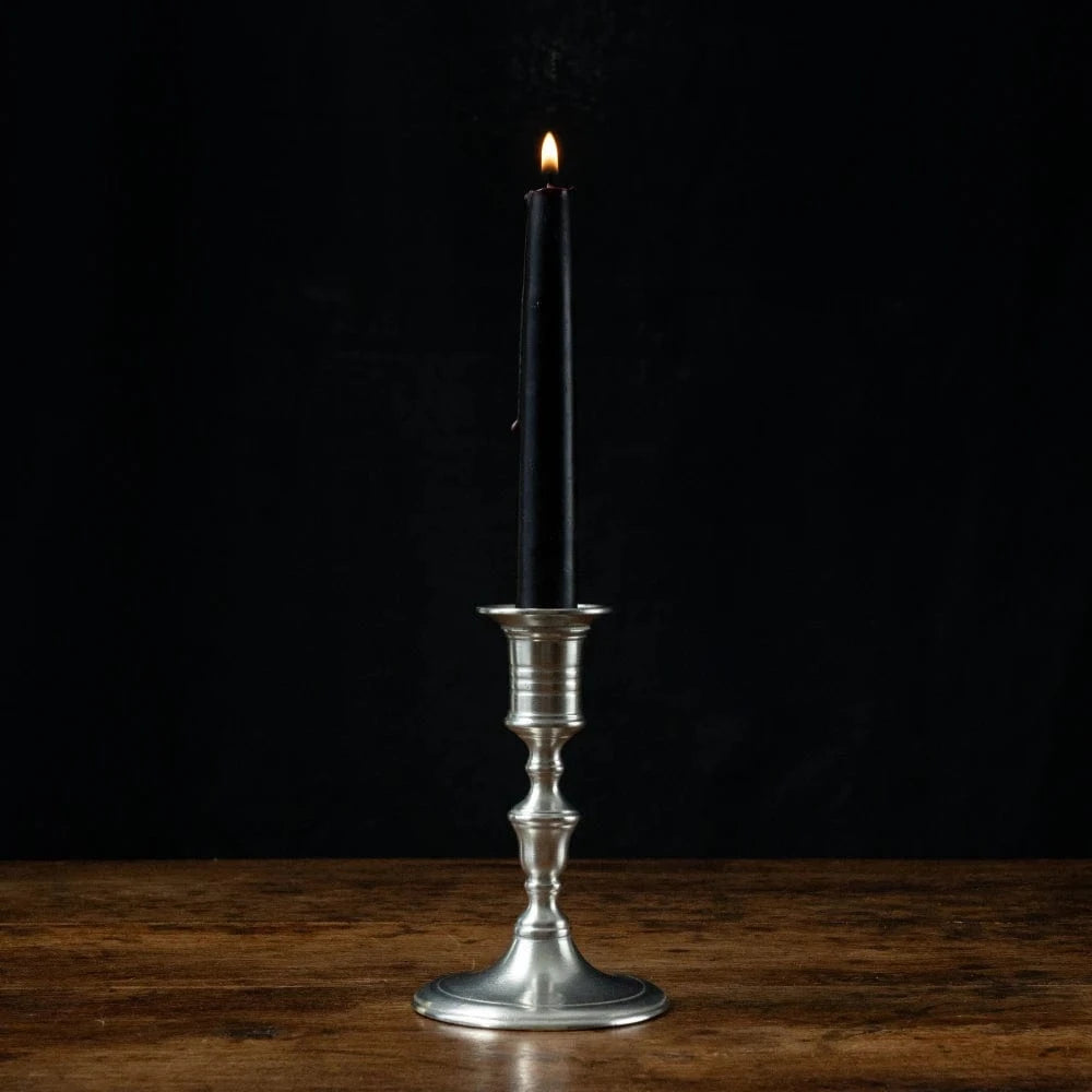 Italian Pewter Prato Candlestick