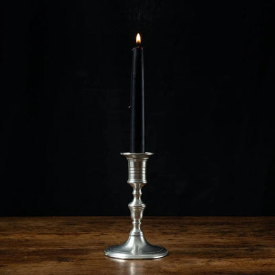 Italian Pewter Prato Candlestick