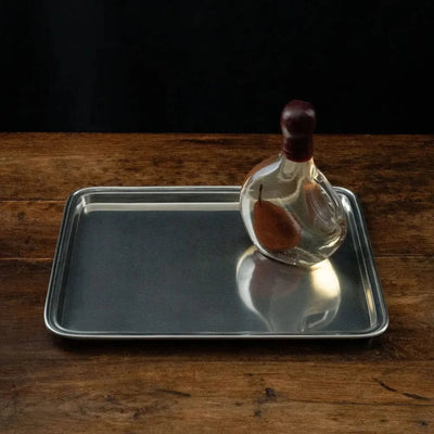 Italian Pewter Rectangular Tray