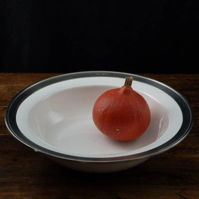 Italian Pewter Serving Bowl