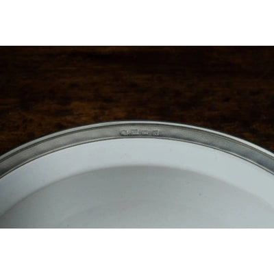 Italian Pewter Serving Bowl