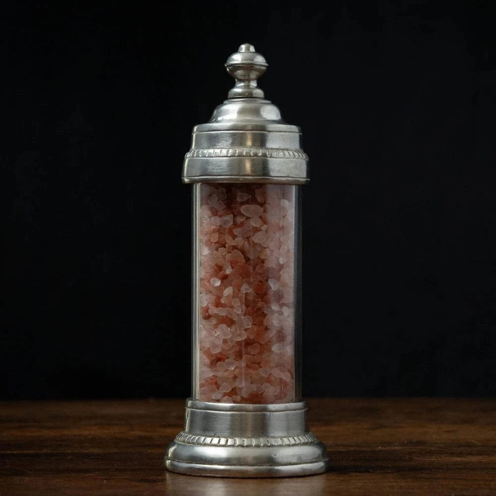 Italian Pewter Toscana Salt Mill