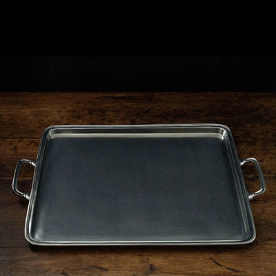 Italian Pewter Tray | Large