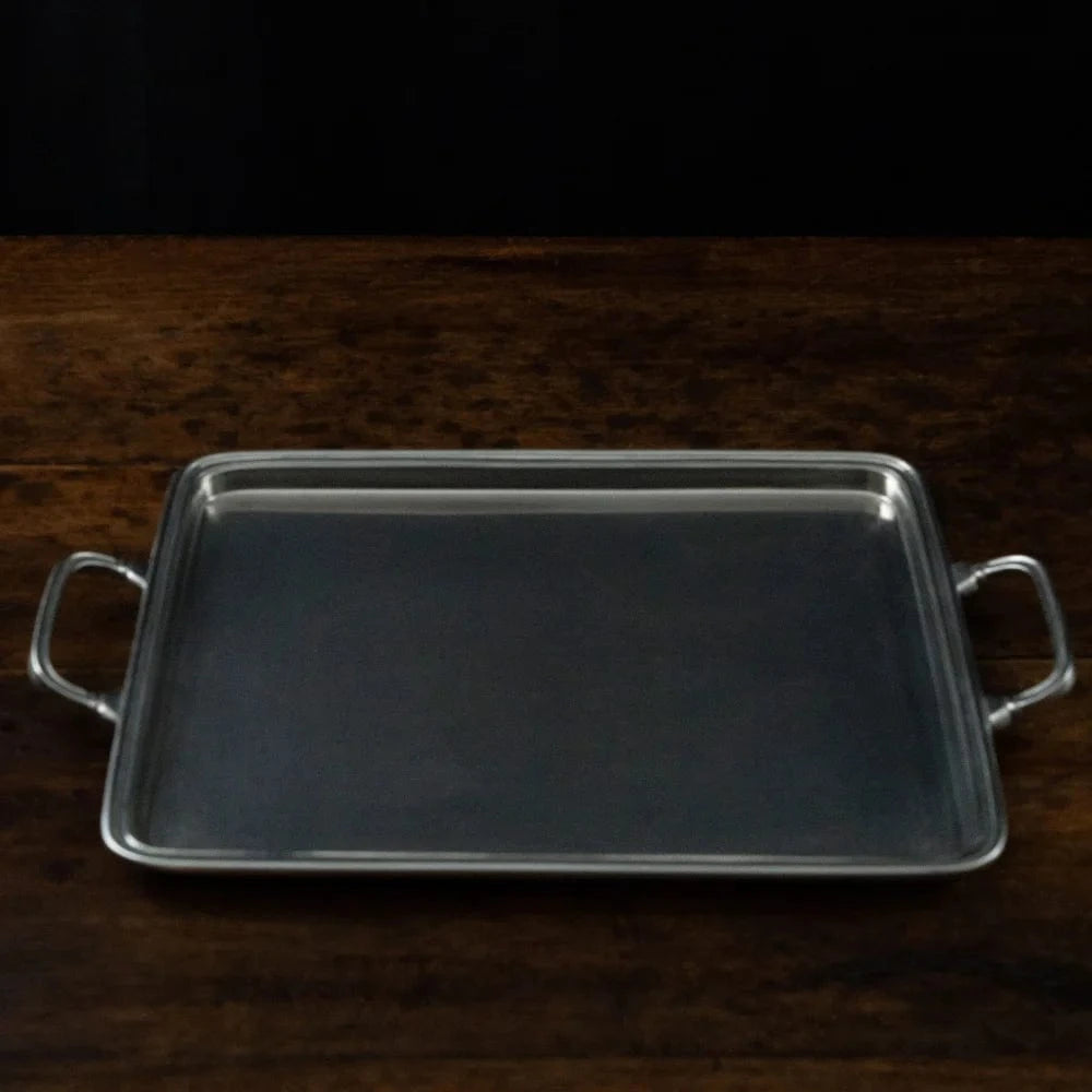 Italian Pewter Tray | Small