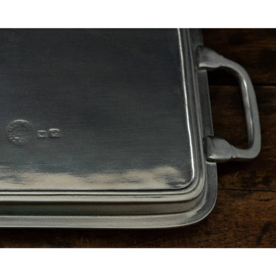 Italian Pewter Tray | Small