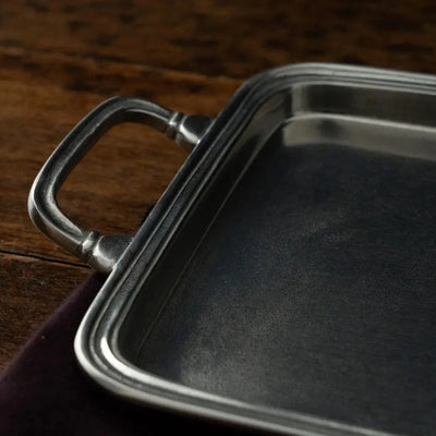 Italian Pewter Tray | Small