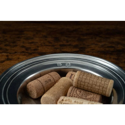 Italian Pewter Wine Bottle Coaster