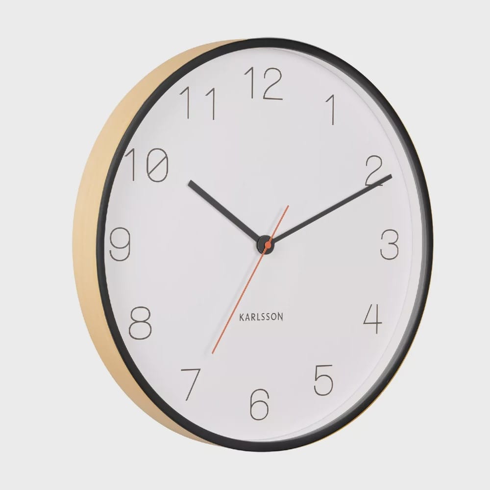 Joy Wall Clock | Black