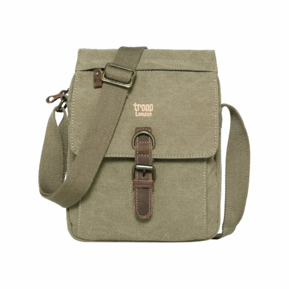Khaki Troop Classic Shoulder Bag