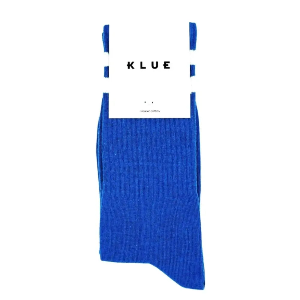 Organic Cotton Tennis Socks | Blue
