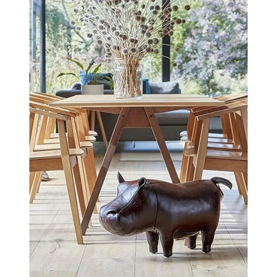 Leather Animal | Medium Hippo