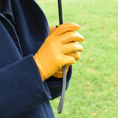 Leather Gloves – Touch Screen | Golden Yellow