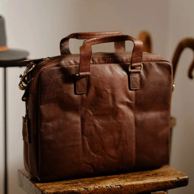 Liam | Leather Briefcase