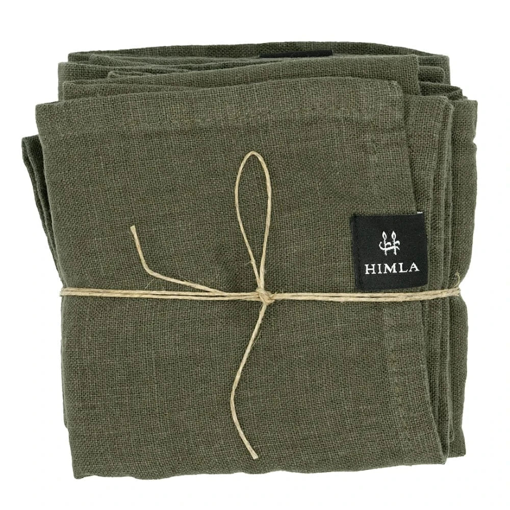 Linen Napkins | Set of 4 | Khaki