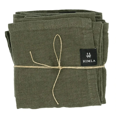 Linen Napkins | Set of 4 | Khaki