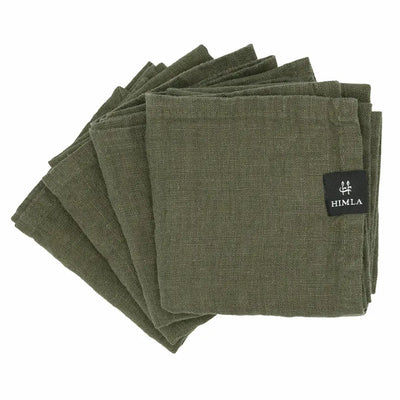 Linen Napkins | Set of 4 | Khaki