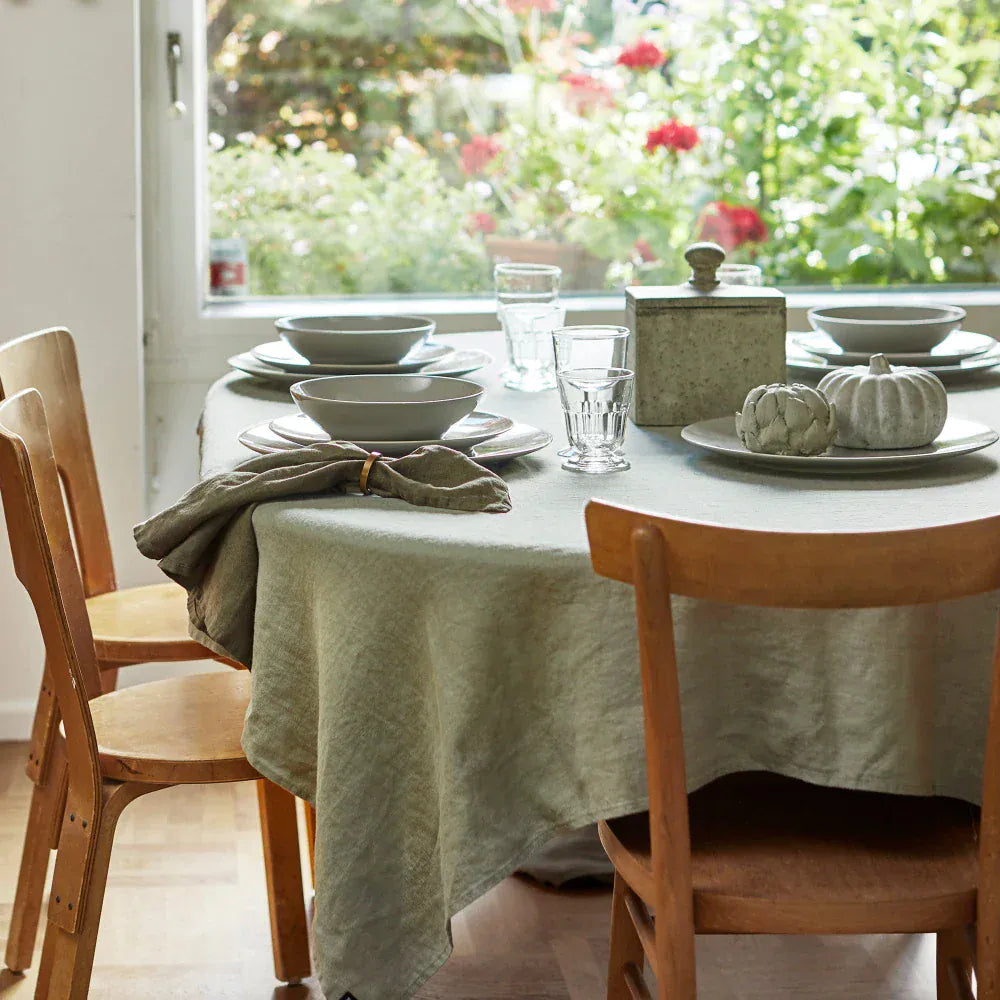 Linen Napkins | Set of 4 | Sage