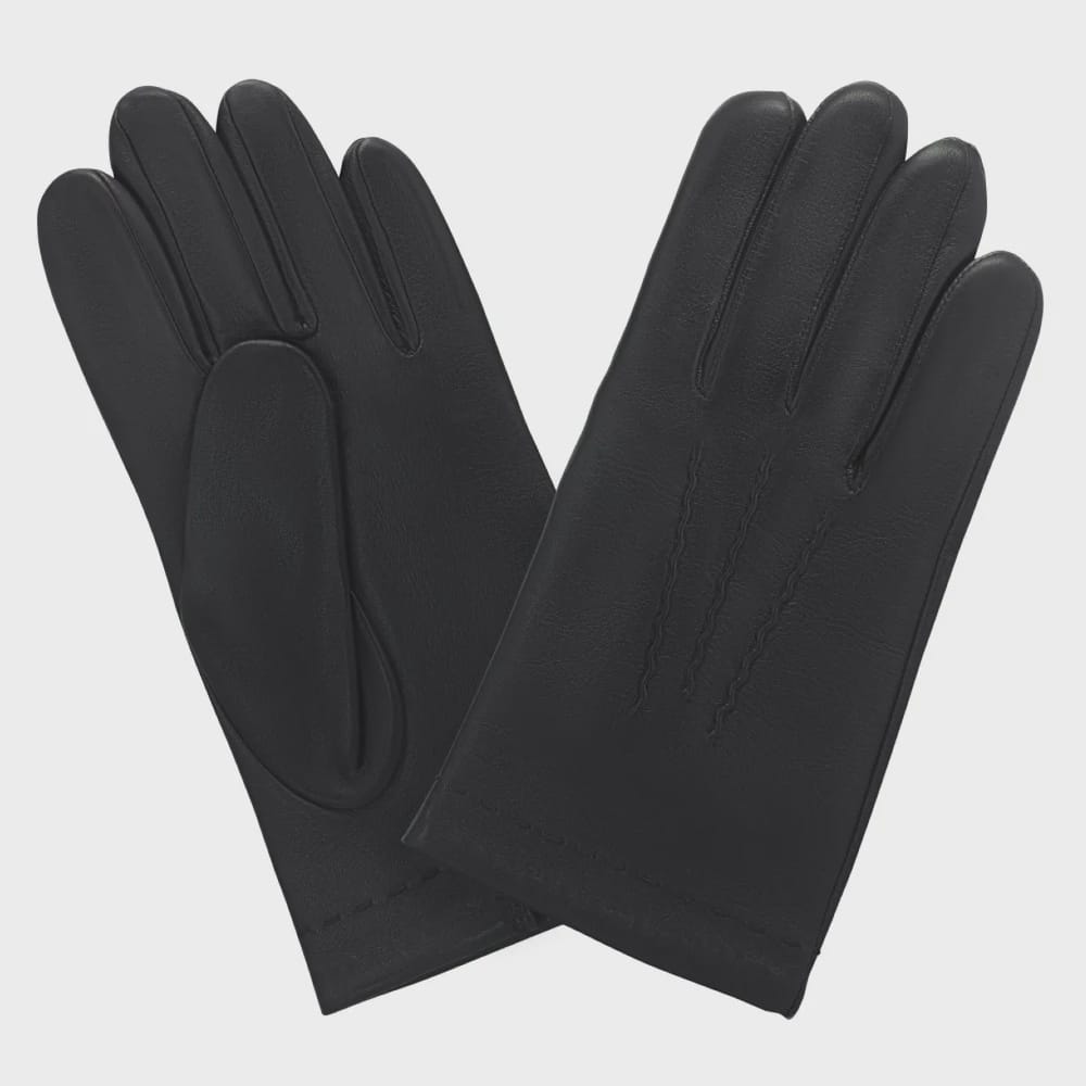 Men's Leather Gloves | Black