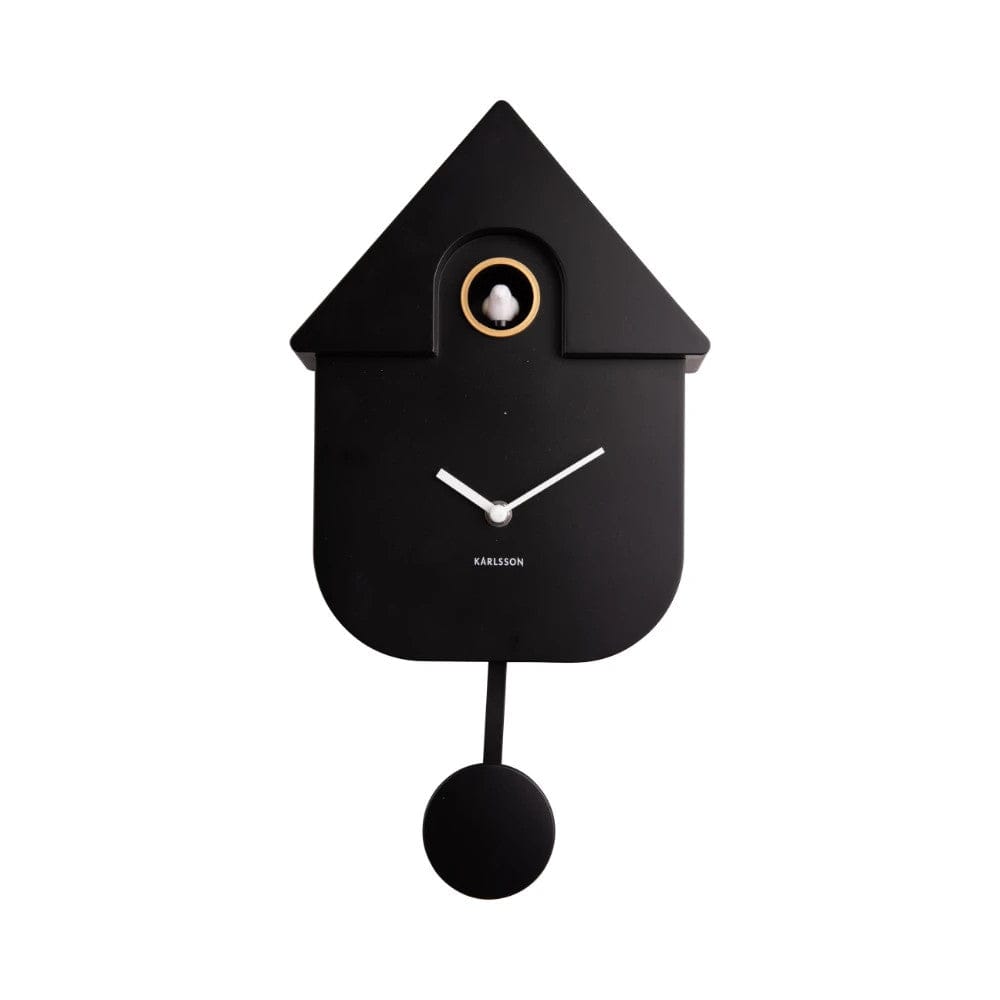 Modern Cuckoo Clock | Black