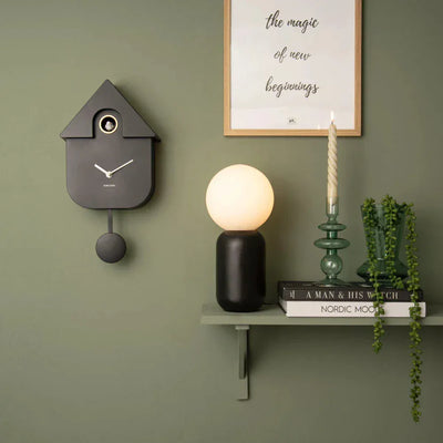 Modern Cuckoo Clock | Black