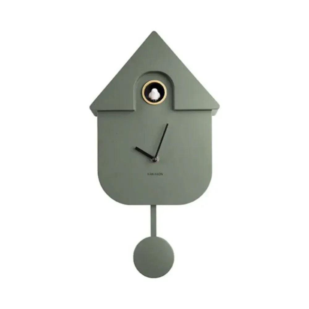 Modern Cuckoo Clock | Jungle Green