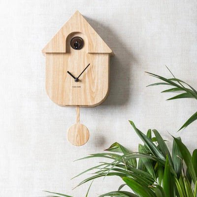 Modern Cuckoo Clock | Light Wood