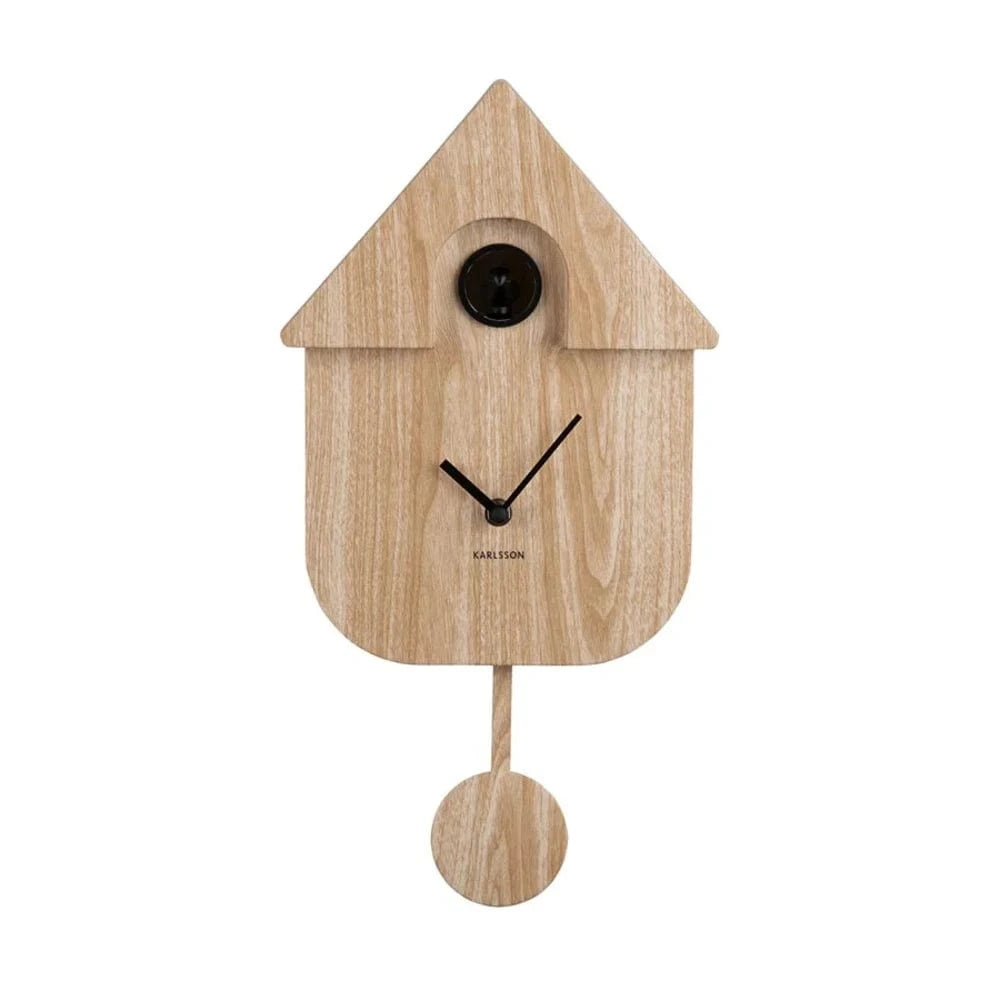 Modern Cuckoo Clock | Light Wood