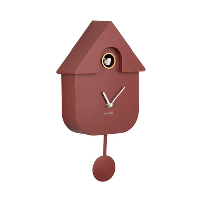 Modern Cuckoo Clock | Red Ochre