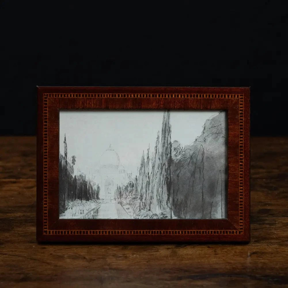 Natalini Elegant Mahogany Frame