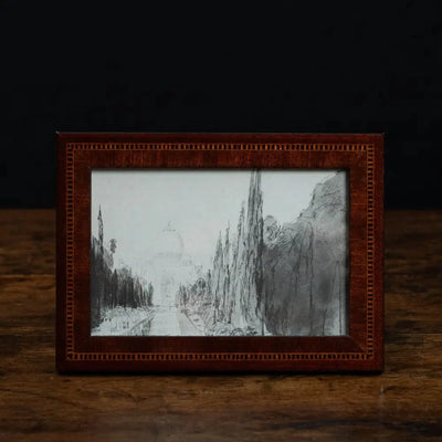 Natalini Elegant Mahogany Frame