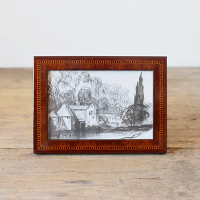 Natalini Elegant Mahogany Frame