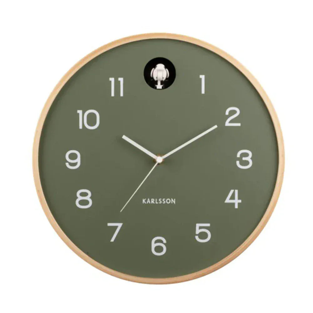 Natural Cuckoo Clock | Green
