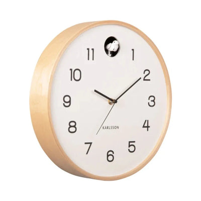 Natural Cuckoo Clock | White