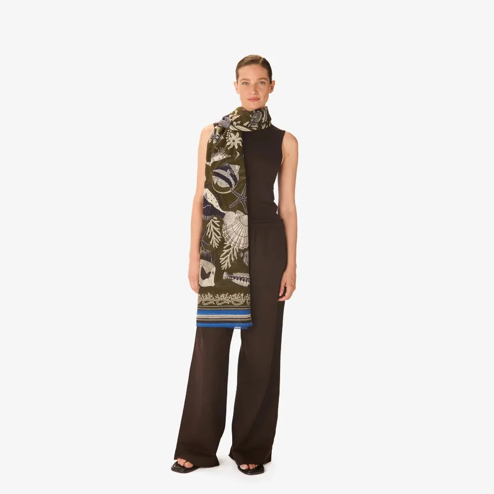 Neptune | Khaki Scarf