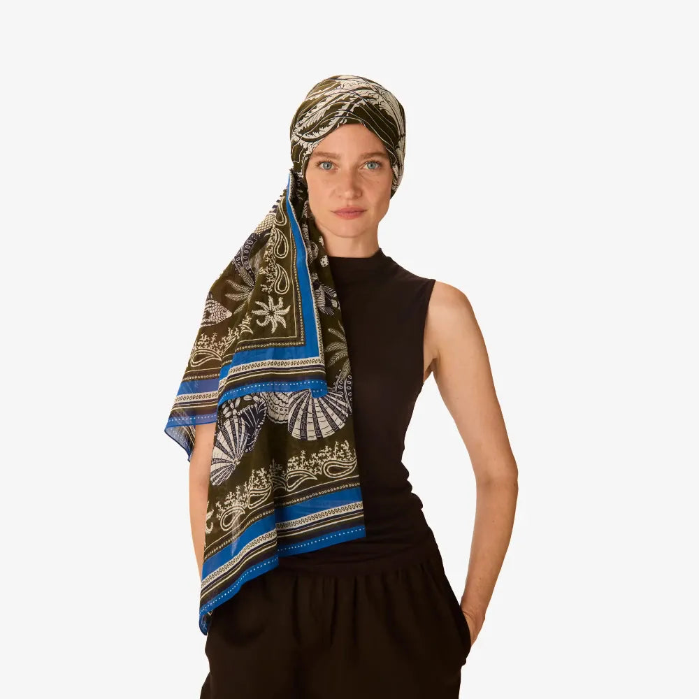 Neptune | Khaki Scarf