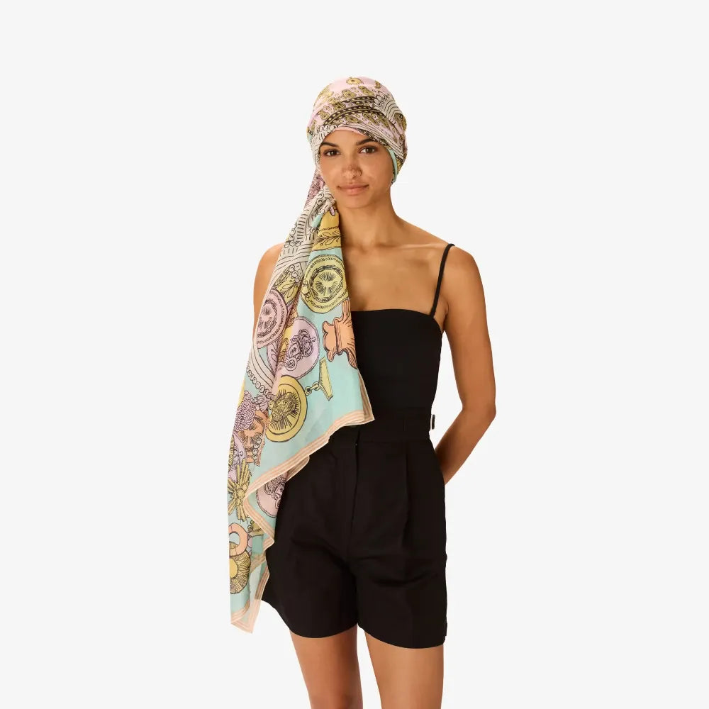 Octopus | Turquoise Scarf