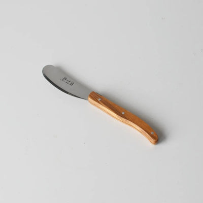 Olive Wood Laguiole | Short Butter Knife