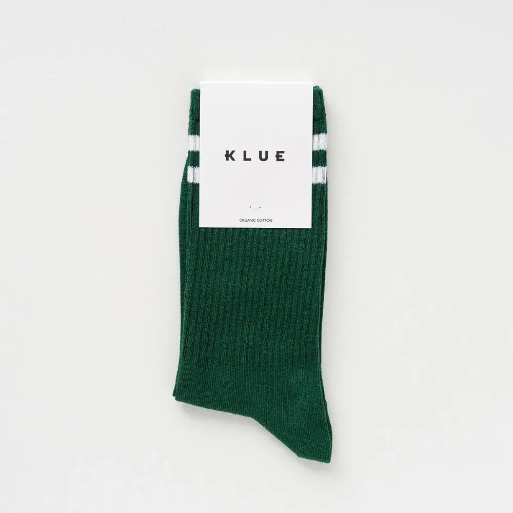 Organic Cotton Tennis Socks | Green