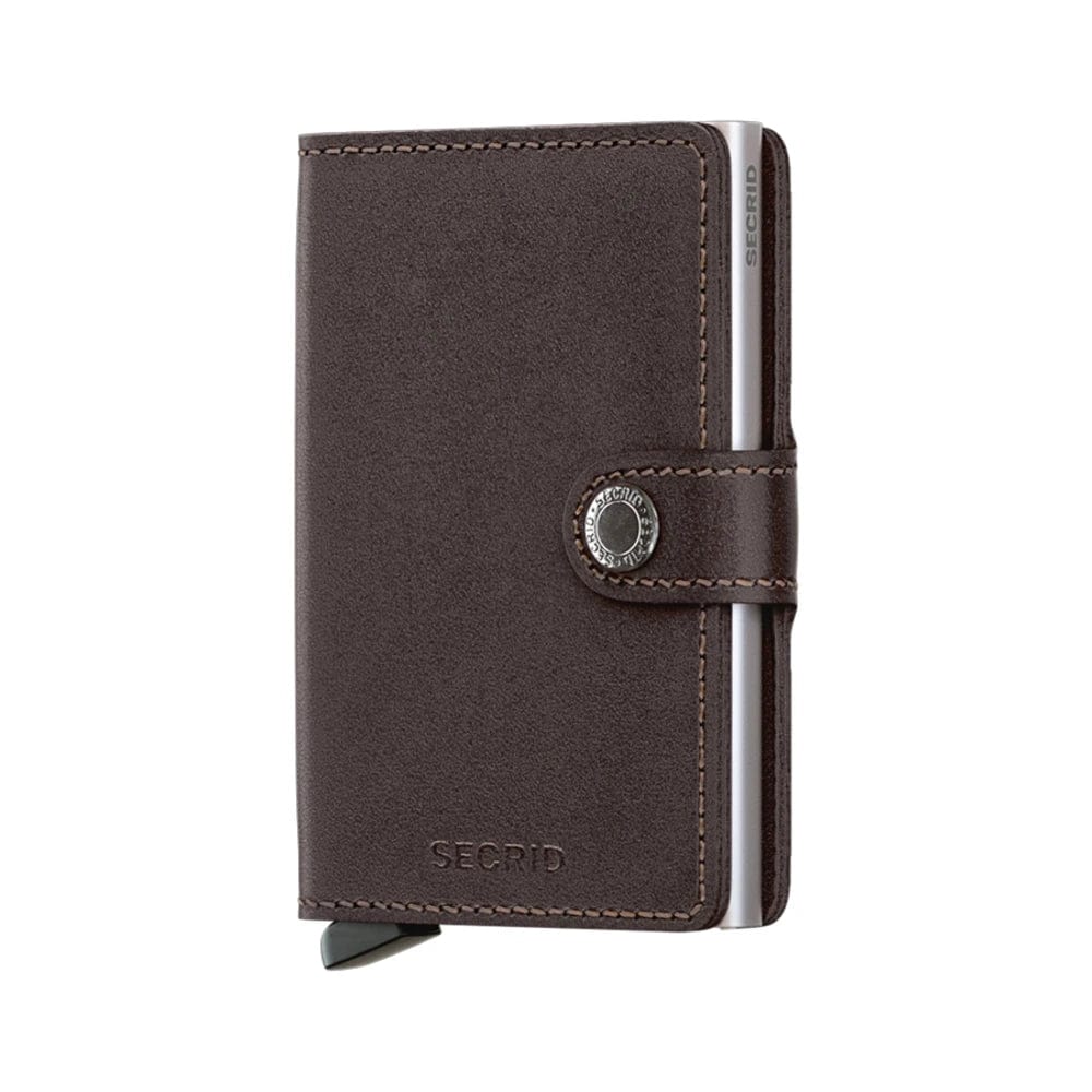 Original Dark Brown Secrid Original Mini Wallet