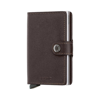 Original Dark Brown Secrid Original Mini Wallet