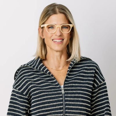 Peepers | Kitt Light Yellow reading glasses
